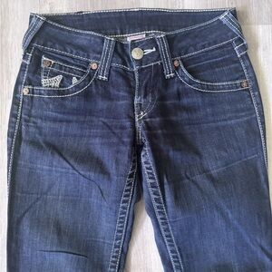 Blue Jeans silver bottom!!